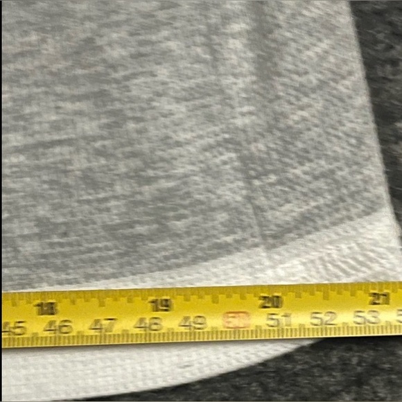 Express Men's Gray and White Striped Shirt . - Picture 10 of 13